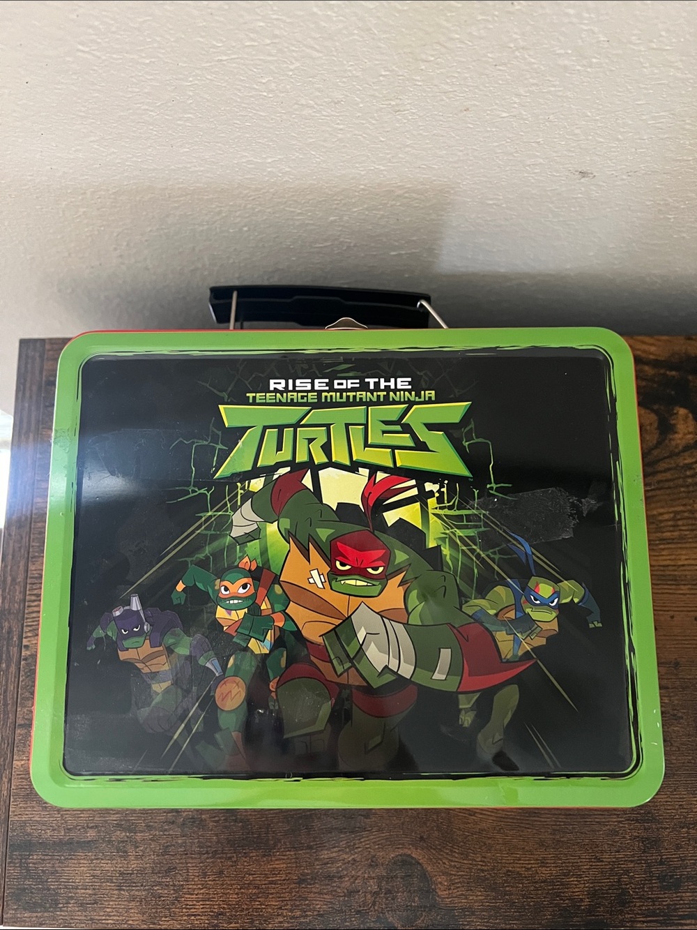 Teenage Mutant Ninja Turtles Tin Box Nickelodeon Kids Activity School